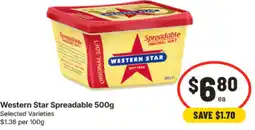 IGA Western Star Spreadable offer