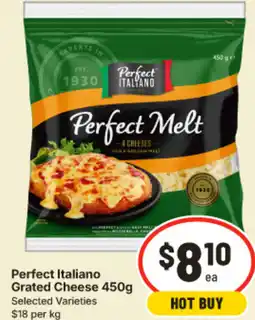 IGA Perfect Italiano Grated Cheese offer