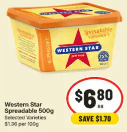 IGA Western Star Spreadable offer
