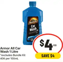 IGA Armor All Car Wash offer