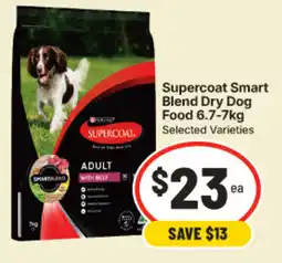 IGA Supercoat Smart Blend Dry Dog Food offer
