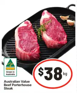 IGA Australian Value Beef Porterhouse Steak offer