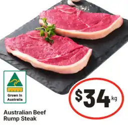 IGA Australian Beef Rump Steak offer