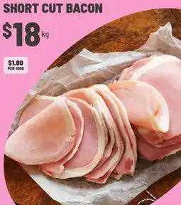 IGA Short cut bacon offer