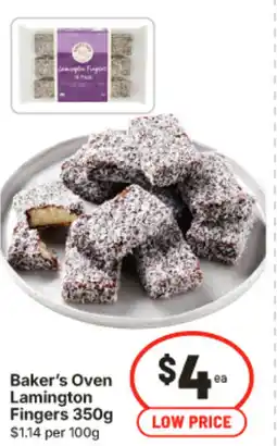 IGA Baker's Oven Lamington Fingers offer