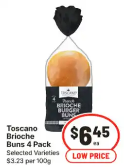 IGA Toscano Brioche Buns offer