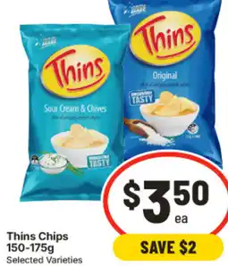 IGA Thins Chips offer