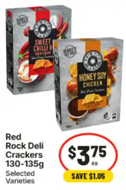 IGA Red Rock Deli Crackers offer