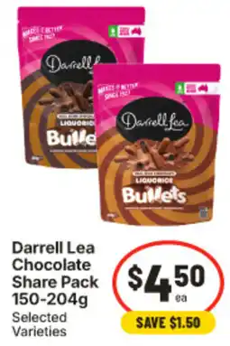 IGA Darrell Lea Chocolate offer
