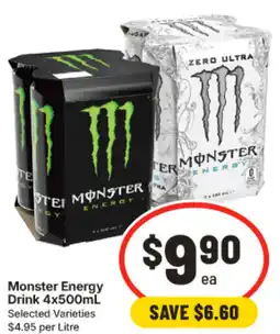 IGA Monster Energy Drink offer