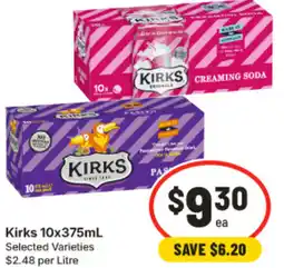 IGA Kirks offer