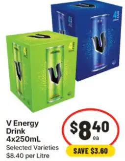 IGA V Energy Drink offer