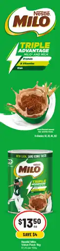 IGA Nestlé Milo offer