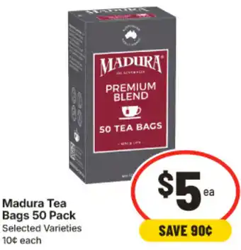 IGA Madura Tea Bags offer