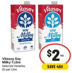IGA Vitasoy Soy Milky LITE offer