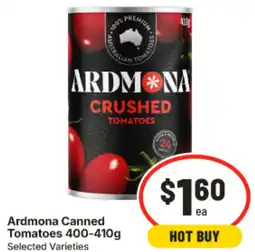 IGA Ardmona Canned Tomatoes offer