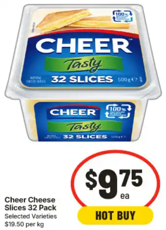 IGA Cheer Cheese Slices offer