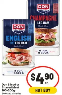 IGA Don Sliced or Shaved Meat offer