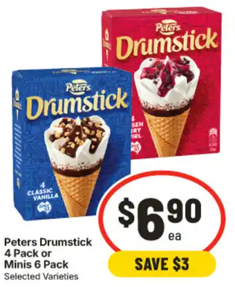 IGA Peters Drumstick offer