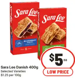 IGA Sara Lee Danish offer