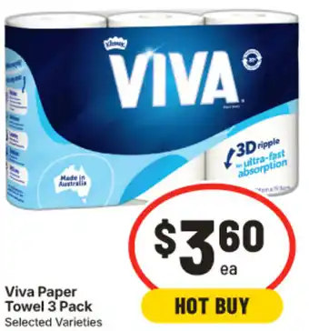 IGA Viva Paper Towel offer