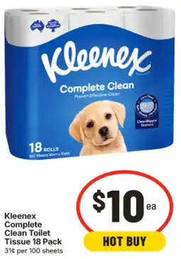 IGA Kleenex Complete Clean Toilet Tissue offer