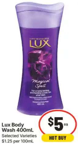 IGA Lux Body Wash offer