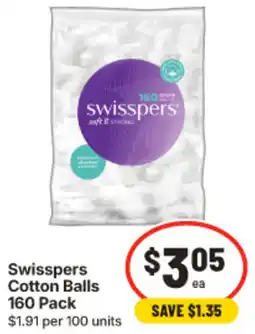 IGA Swisspers Cotton Balls offer