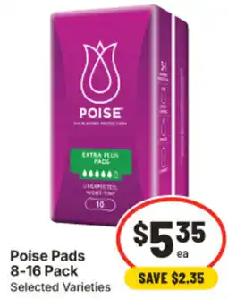 IGA Poise Pads offer