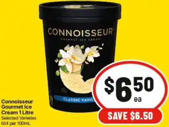 Connoisseur Gourmet Ice Cream