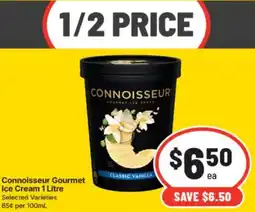 IGA Connoisseur Gourmet Ice Cream offer