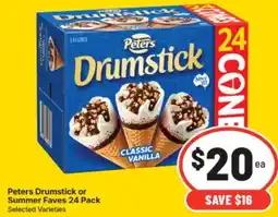 IGA Peters Drumstick or Summer Faves offer