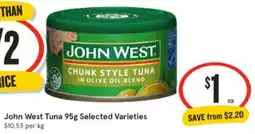 IGA John West Tuna offer