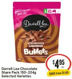 IGA Darrell Lea Chocolate Share Pack offer