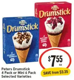 IGA Peters Drumstick offer