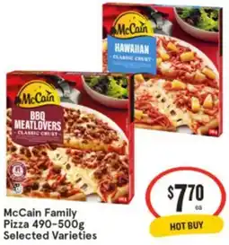 IGA McCain Family Pizza offer
