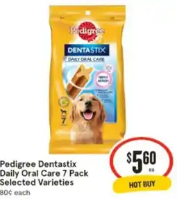 IGA Pedigree Dentastix Daily Oral Care offer
