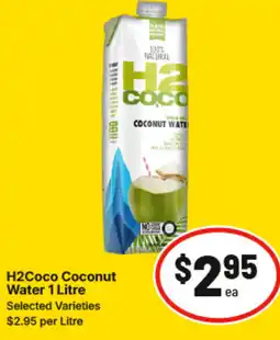 IGA H2Coco Coconut Water offer