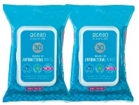 Ocean Antibacterial Wipes 30 Pack