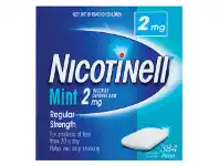 My Chemist Nicotinell Mint Chewing Gum 2mg 384 Pack offer