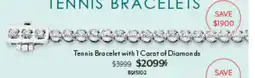 Angus & Coote Tennis Bracelet with 1 Carat of Diamonds offer