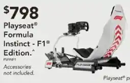 Harvey Norman Playseat Formula Instinct - F1 Edition offer