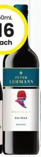 The Bottle O Peter Lehmann Portrait Range offer