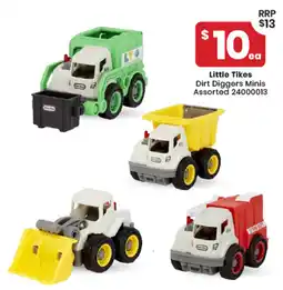 Toymate Little Tikes Dirt Diggers Minis Assorted offer