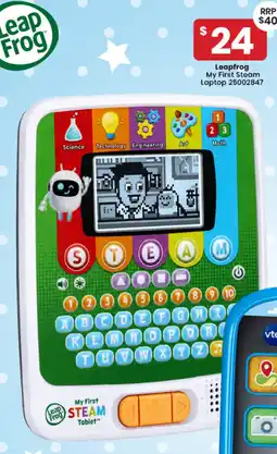 Toymate Leapfrog My First Steam Laptop offer