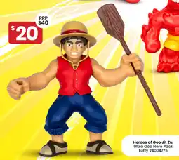 Toymate Heroes of Goo Jit Zu. Ultra Goo Hero Pack Luffy offer