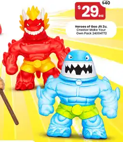 Toymate Heroes of Goo Jit Zu. Creator Make Your Own Pack offer