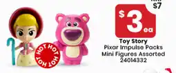 Toymate Toy Story Pixar Impulse Packs Mini Figures Assorted offer