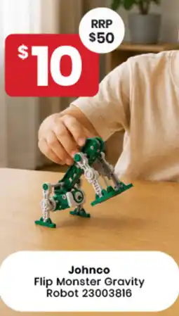 Toymate Johnco Flip Monster Gravity Robot offer