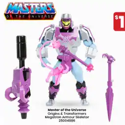 Toymate Master of the Universe Origins & Transformers Megatron Armour Skeletor offer